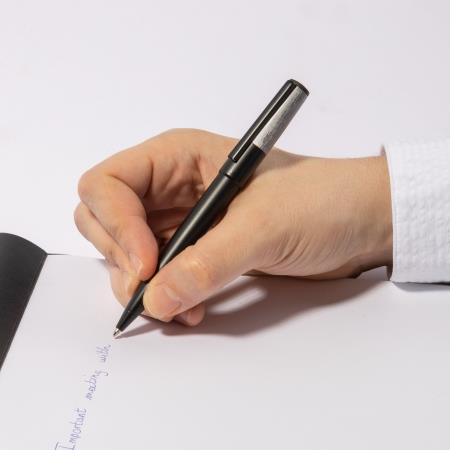 Długopis Gear Minimal Black & Chrome-2980730