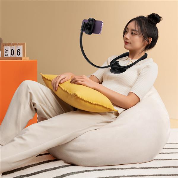 Baseus ComfortJoy Series uniwersalny uchwyt na szyję, stojak na telefon czarny (LUGB000001)-2968460