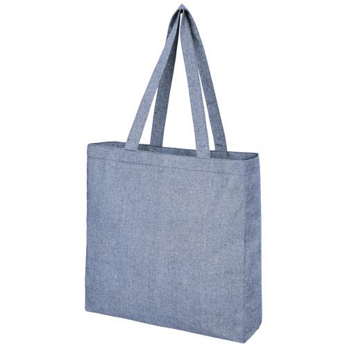 Pheebs poszerzana torba na zakupy z bawełny z recyclingu o gramaturze 210 g/m2-2333527