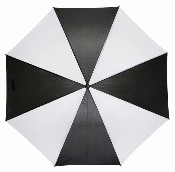 Parasol RAINDROPS, biały, czarny-2303427