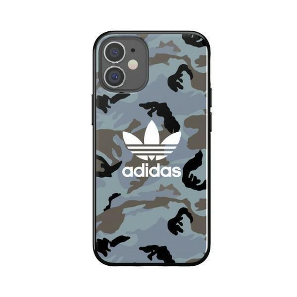 Etui Adidas OR SnapCase Camo na iPhone 12 mini niebiesko/czarny 43701-2284565