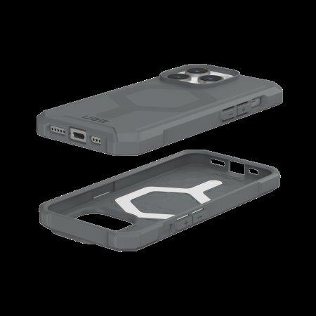 UAG Essential Armor Magsafe - obudowa ochronna do iPhone 15 Pro (silver)-3140906