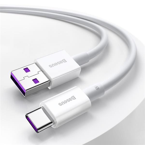 Baseus Superior kabel USB - USB Typ C 66 W (11 V / 6 A) Huawei SuperCharge SCP 1 m czarny (CATYS-01)-2194030