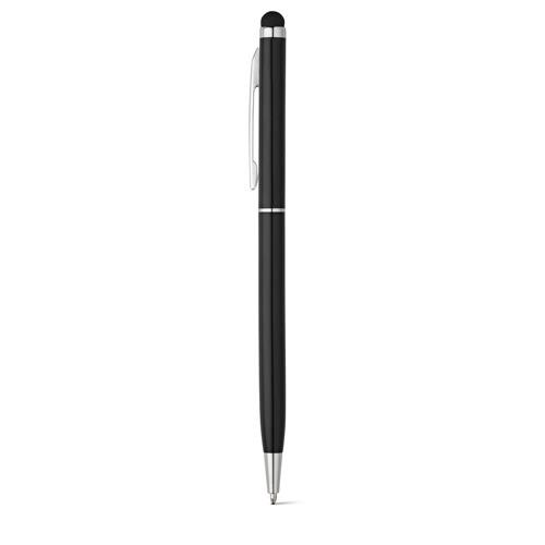 ZOE BK. Długopis z końcówką dotykową, aluminium-2038879