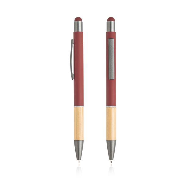 Aluminiowy długopis z recyklingu z funkcją touch-2984306