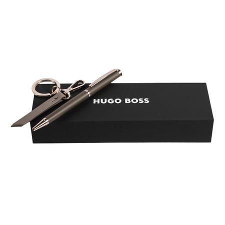 Zestaw upominkowy HUGO BOSS długopis i brelok - HAK311H + HSC3114H-2982276