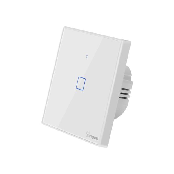 Sonoff T2EU1C-TX jednokanałowy dotykowy włącznik światła przełącznik przycisk Wi-Fi biały (IM190314015)-2187471