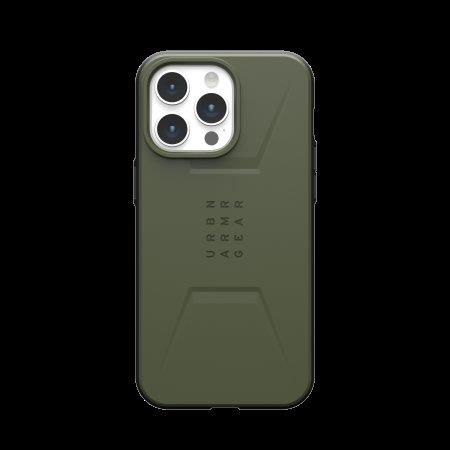 UAG Civilian Magsafe - obudowa ochronna do iPhone 15 Pro Max (olive)-3140972