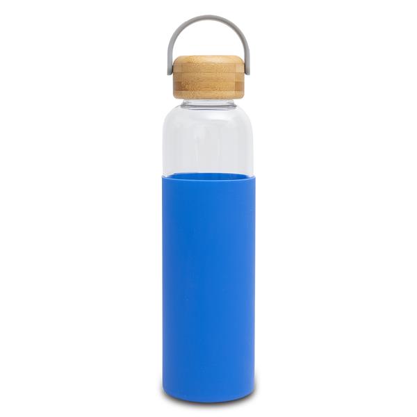 Szklana butelka Refresh 560 ml, niebieski-2549941