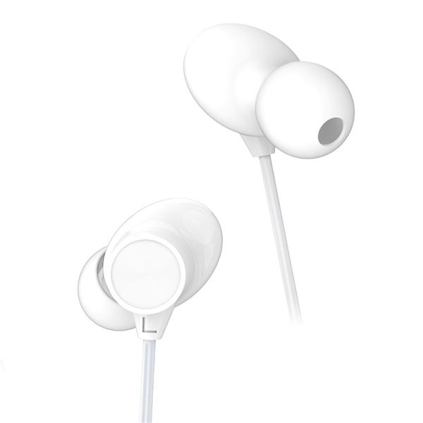 XO słuchawki przewodowe EP42 USB-C dokanałowe białe-2109771
