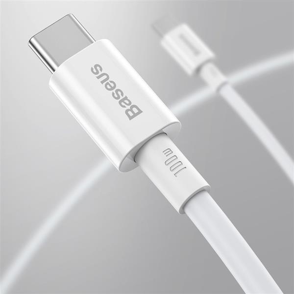 Baseus Superior kabel przewód USB Typ C - USB Typ C szybkie ładowanie Quick Charge / Power Delivery / FCP 100W 5A 20V 1m czarny (CATYS-B01)-2210513