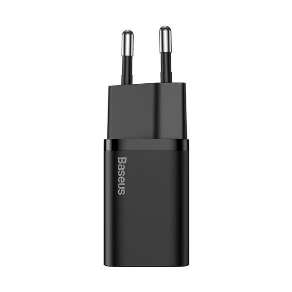 Baseus Super Si 1C szybka ładowarka USB Typ C 20 W Power Delivery czarny (CCSUP-B01)-2189784