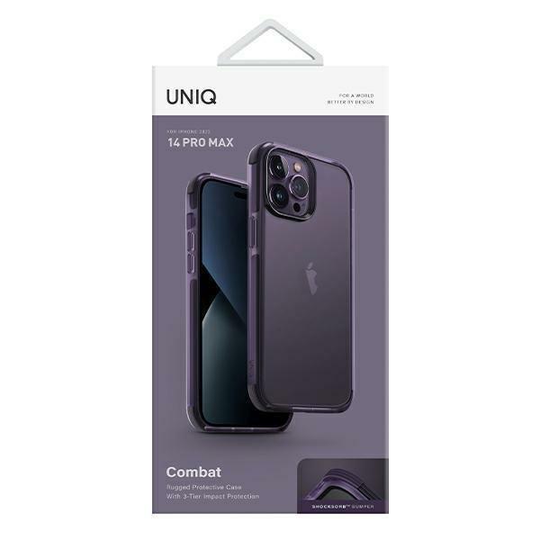 Etui Uniq Combat na iPhone 14 Pro Max purpurowy/fig purple-2630185