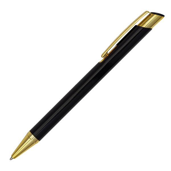 Długopis aluminiowy Lindi, czarny-3100230
