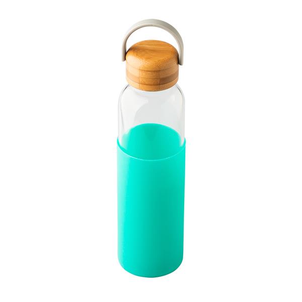Szklana butelka Refresh 560 ml, zielony-2015099
