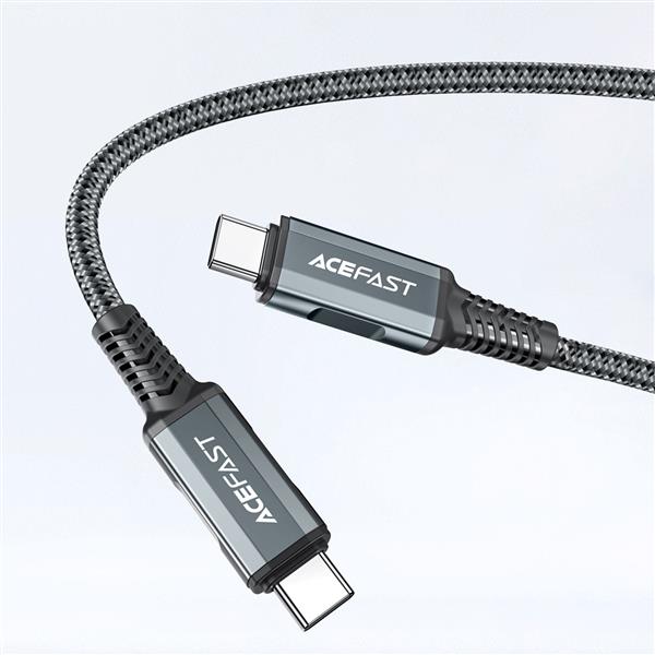 Acefast 2w1 ładowarka sieciowa GaN 65W USB Typ C / USB, adapter przejściówka HDMI 4K@60Hz (zestaw z kablem) czarny (A17 black)-2380739