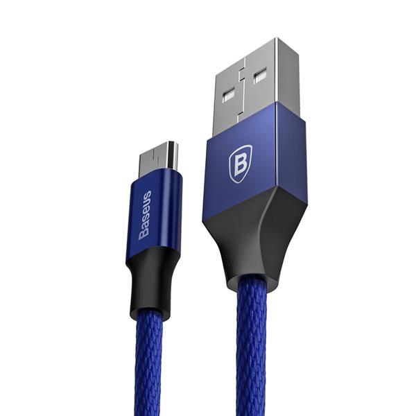 Baseus kabel Yiven USB - microUSB 1,5 m 2A niebieski-2088274