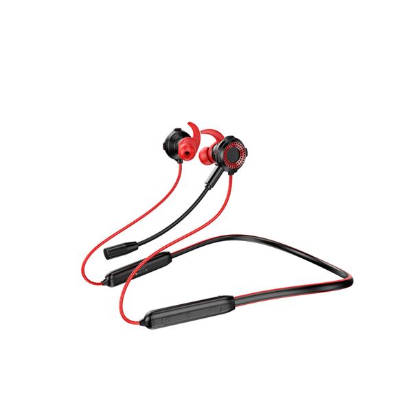 Dudao gamingowe bezprzewodowe słuchawki Bluetooth 5.0 neckband czarne (U5X-Black)-2219978
