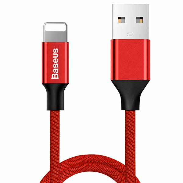 Baseus kabel Yiven USB - Lightning 1,2 m 2A czerwony-2044400