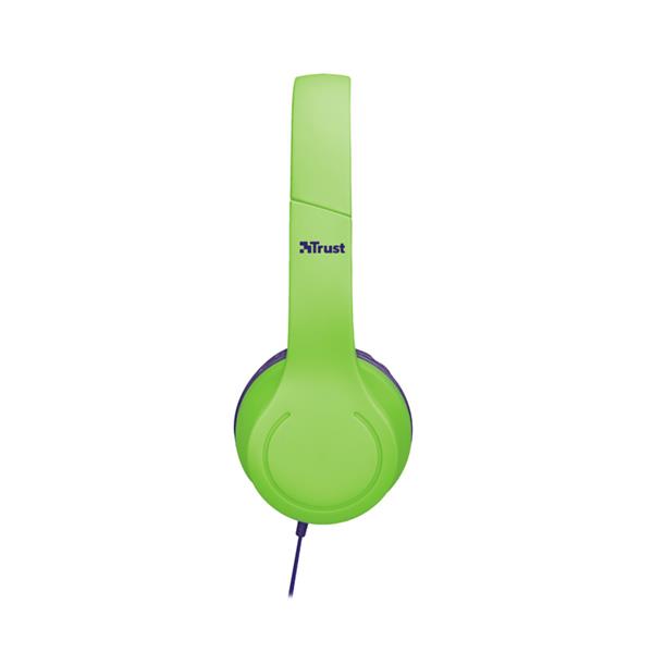 Trust słuchawki przewodowe nauszne Bino Kids zielone-1204061