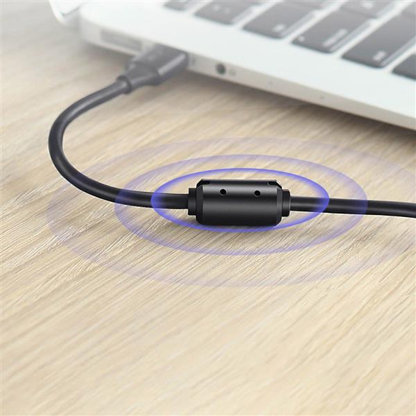 Ugreen kabel przewód do drukarki USB-A - USB-B 480Mb/s 5m czarny (US135)-2964417