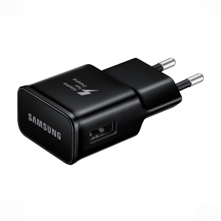 Samsung ładowarka sieciowa USB 15W AFC czarna 50 szt. - opakowanie zbiorcze (GP-PTU020SOBBQ)-2423889