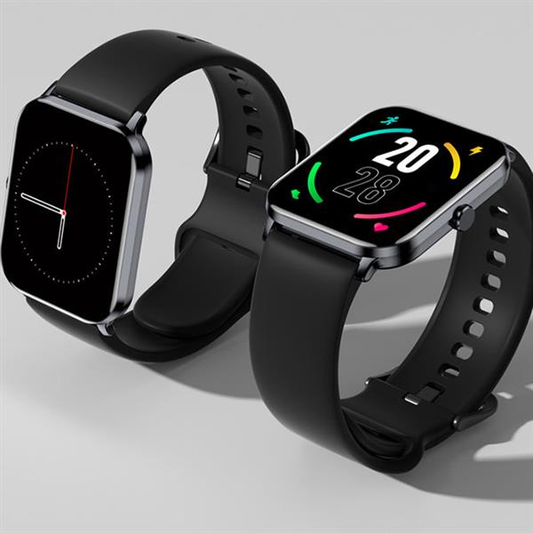 Xiaomi QCY stylowy smartwatch czarny (GTC S1)-2969285