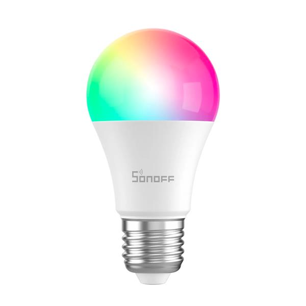 Sonoff inteligentna smart żarówka LED (E27) Wi-Fi 806Lm 9W RGB (B05-BL-A60)-2965249