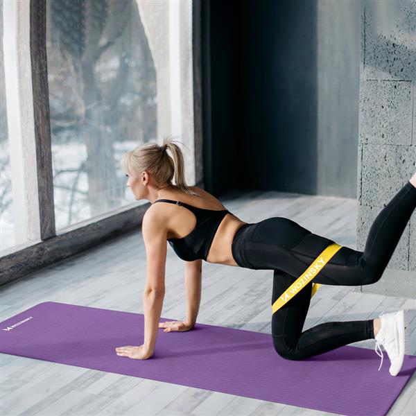 Wozinsky zestaw 5x gumy do ćwiczeń oporowe do jogi fitnessu (WRBS5-01)-2167468