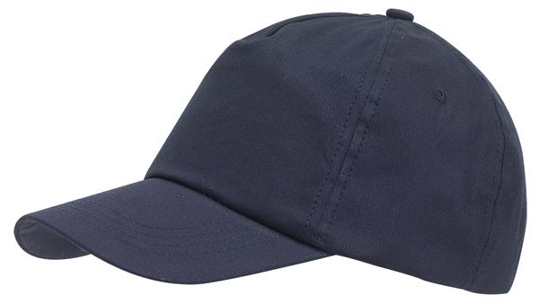 5-segmentowa czapka FAVOURITE, ciemnoniebieski-2305818