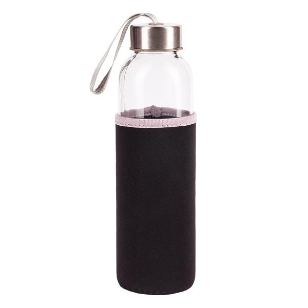 Szklana butelka Vim 500 ml, czarny-1531725