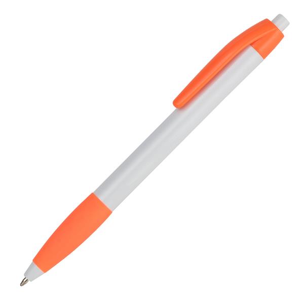 Długopis Pardo, pomarańczowy/biały-2012896