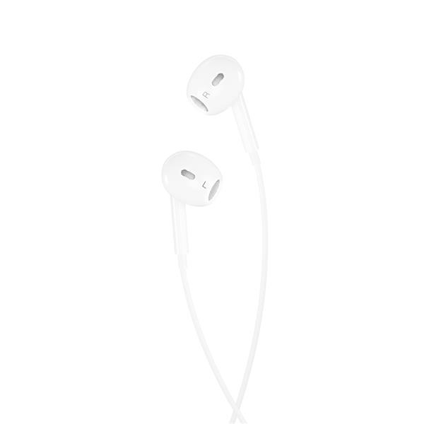 XO słuchawki przewodowe EP43 jack 3,5mm douszne białe-2050435