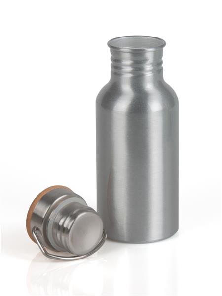Aluminiowa butelka ECO TRANSIT, srebrny-2305482