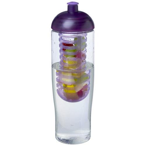 Bidon H2O Tempo® o pojemności 700 ml z wypukłym wieczkiem zmożliwością przyrządzania wody smakowej-2315563
