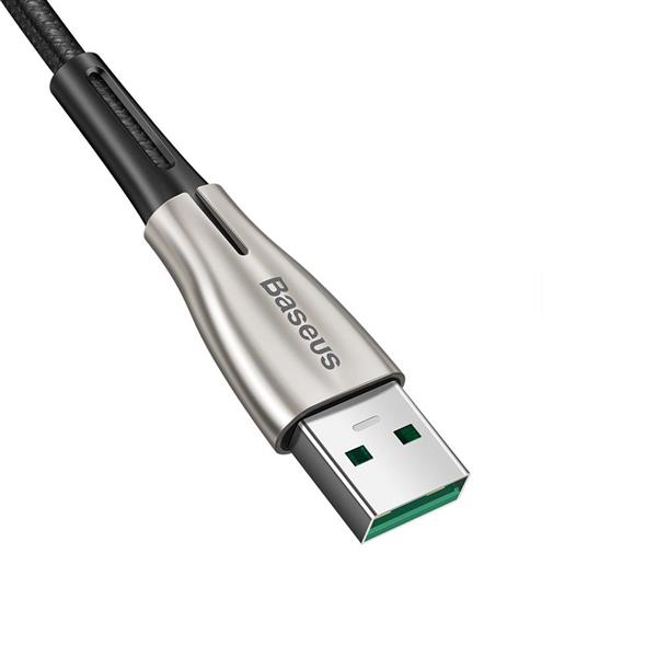 Baseus kabel Waterdrop USB - microUSB 1,0 m 4A czarny-2113785
