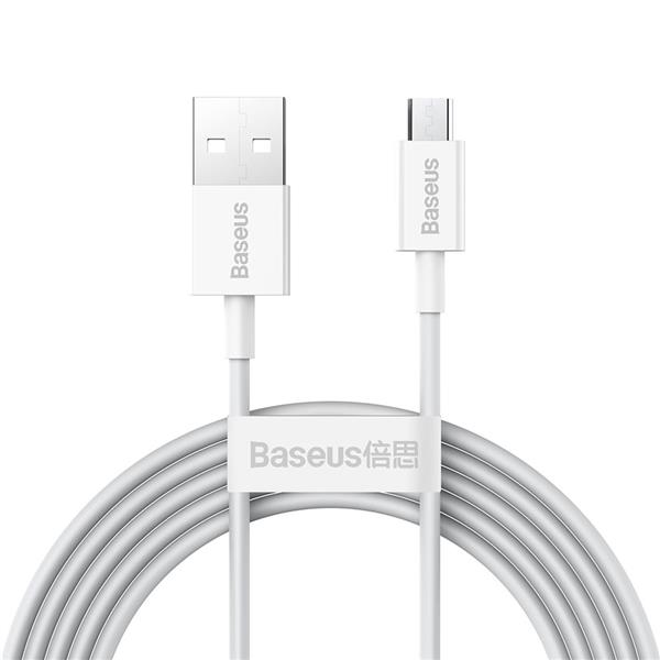 Baseus kabel Superior USB - microUSB 2,0 m 2,0A biały-3000108