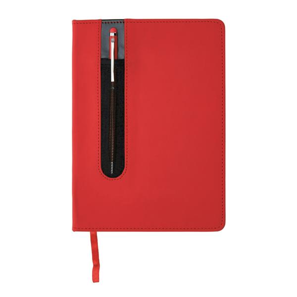 Notatnik A5, długopis, touch pen Deluxe-501688