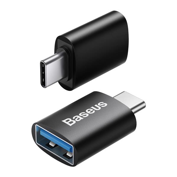 Baseus adapter Ingeniuity USB-C do USB-A 3.1 czarny OTG-3006975