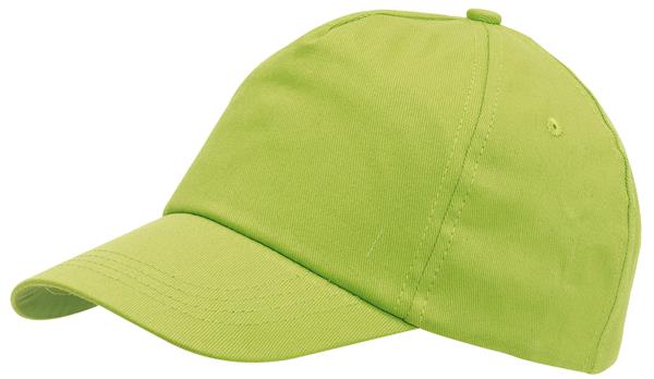 5-segmentowa czapka FAVOURITE, jasnozielony-2305817