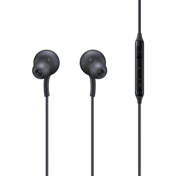 Samsung AKG przewodowe słuchawki dokanałowe USB Typ C czarny (EO-IC100BBEGEU)-2172791