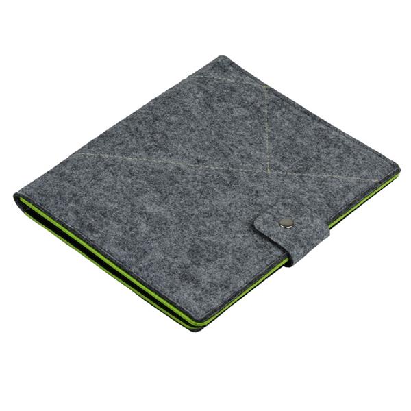 Teczka na tablet Eco-Sense, szary/zielony-545639