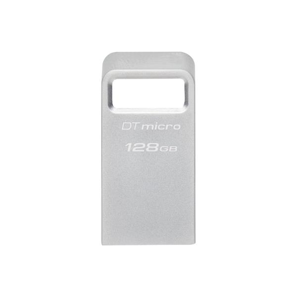 Kingston pendrive 128GB USB 3.0 / USB 3.1 DT Micro G2 metalowy srebrny-2988102