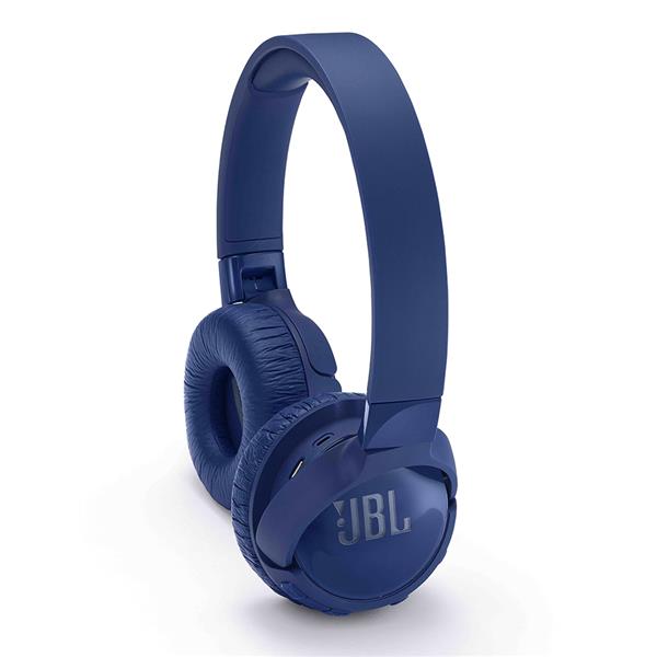 JBL słuchawki bezprzewodowe nauszne z redukcją szumów T600BT NC niebieskie-1577622