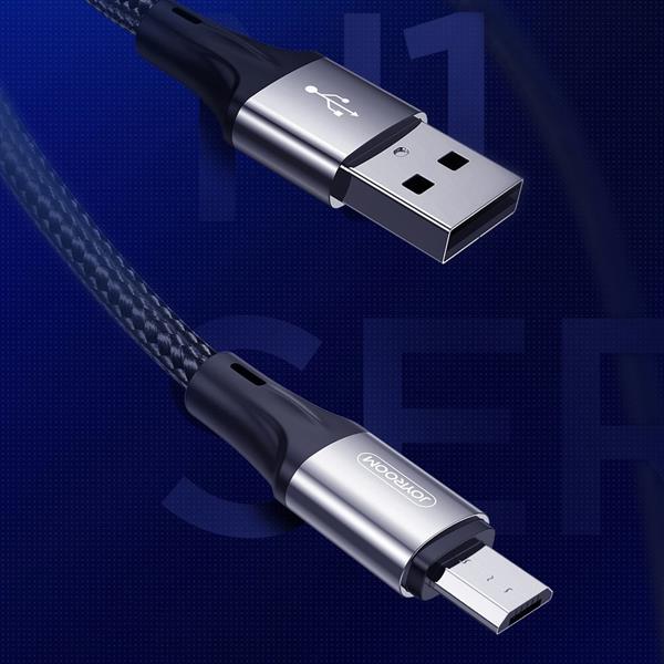 Joyroom kabel USB - micro USB 3 A 0,2 m czerwony (S-0230N1)-2204307