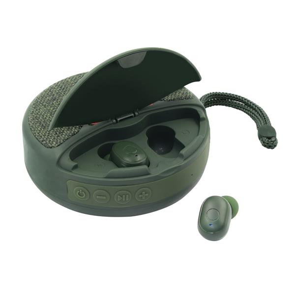 Głośnik bezprzewodowy 5W Air Gifts, radio, bezprzewodowe słuchawki douszne | Caleb-2656083