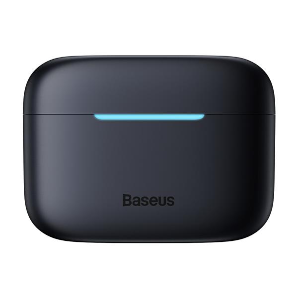 Baseus dokanałowe bezprzewodowe słuchawki TWS Bluetooth 5.3 czarne (Bowie E9)-2382294