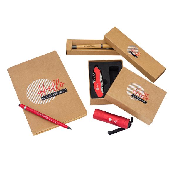 Wieczny ołówek Lakin, czerwony-2985091
