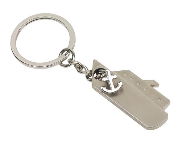 Brelok na klucze CRUISER, srebrny-2304986