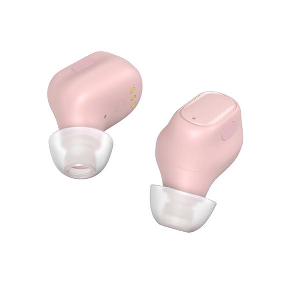 Baseus słuchawki Bluetooth Encok TWS WM01 różowe-2991570